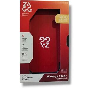 ZAGG Crystal Palace Snap case for the 2024 iPhone Pro Max. Clear